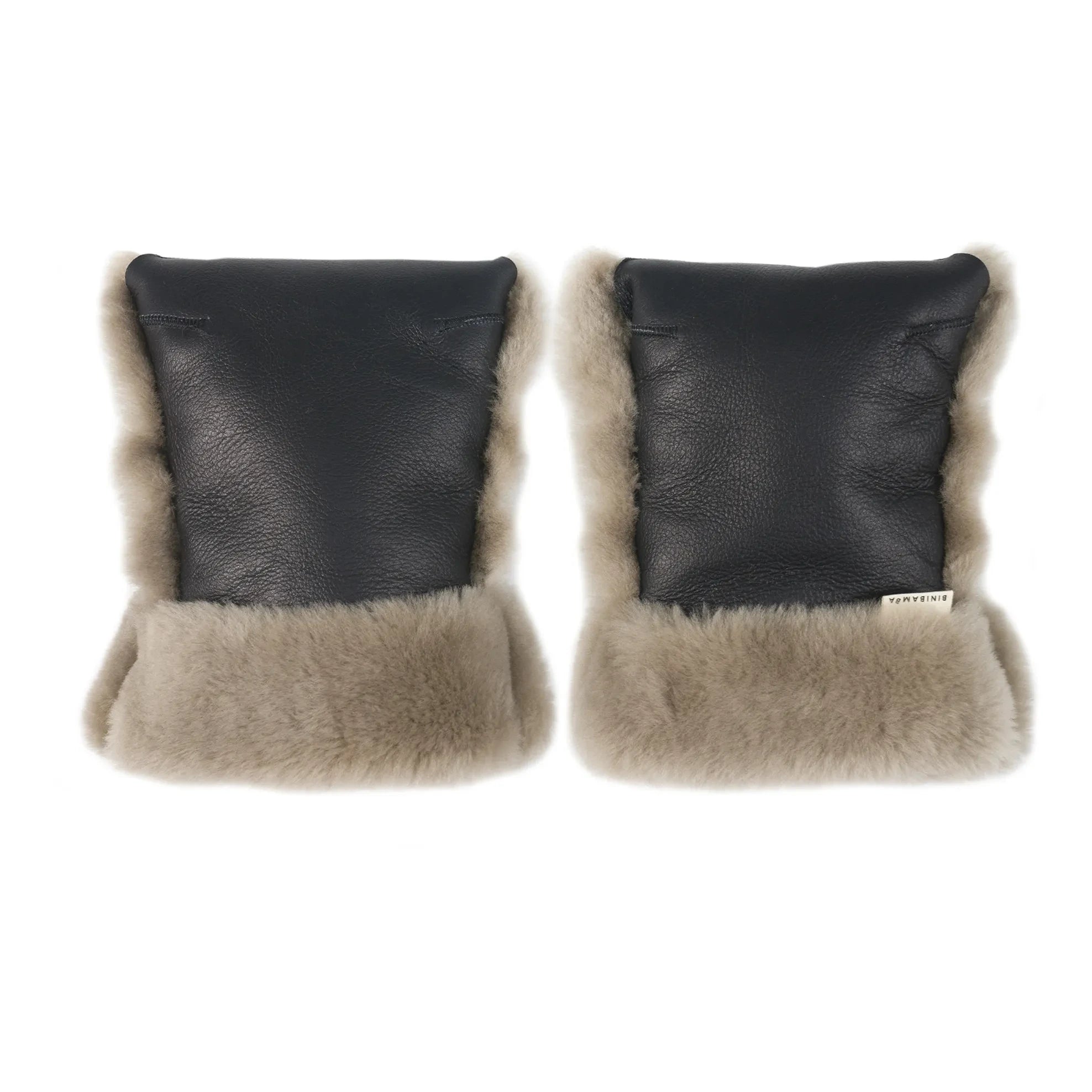 BINIBAMBA - Lambskin Baby Stroller Gloves | Toast