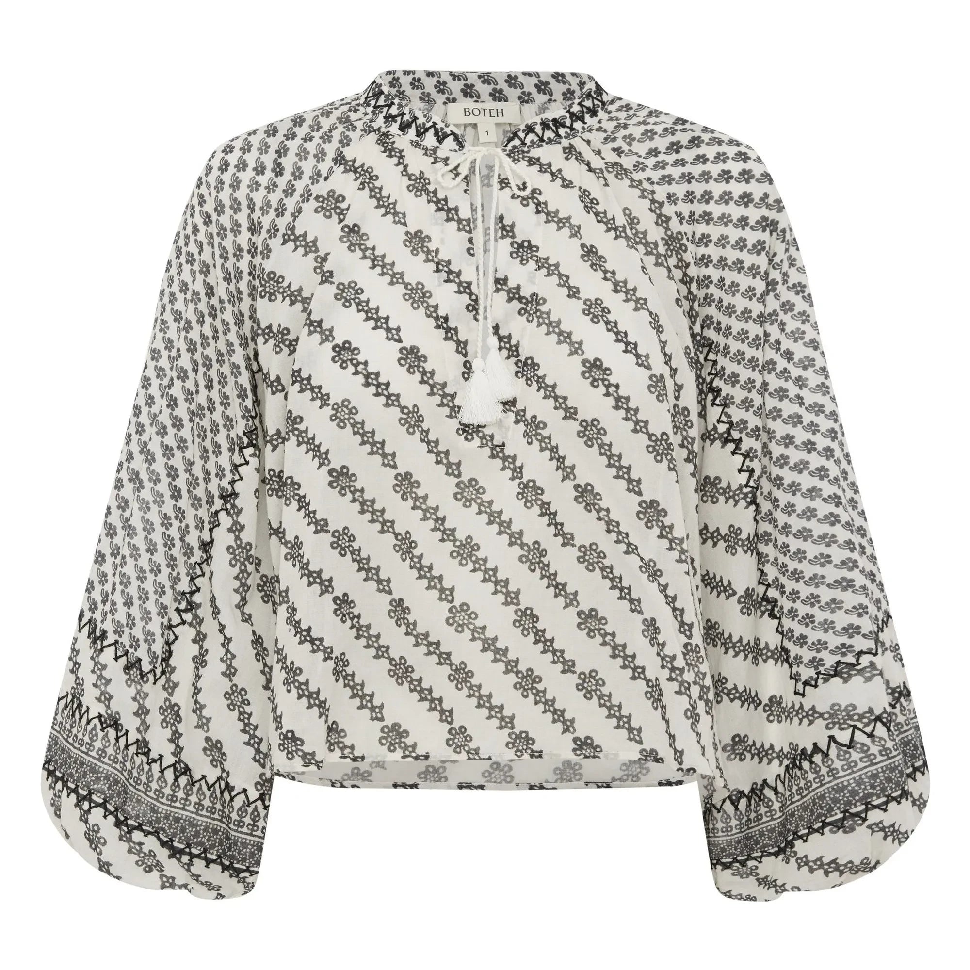 Boteh - Levante Blouse | Gray
