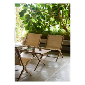 & Tradition - X HM10 Lounge Chair, Hvidt & Mølgaard | Natural