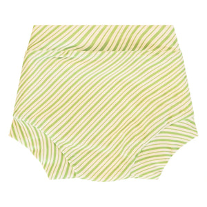 Ina Swim - Lumi Striped Swim Shorts | Green