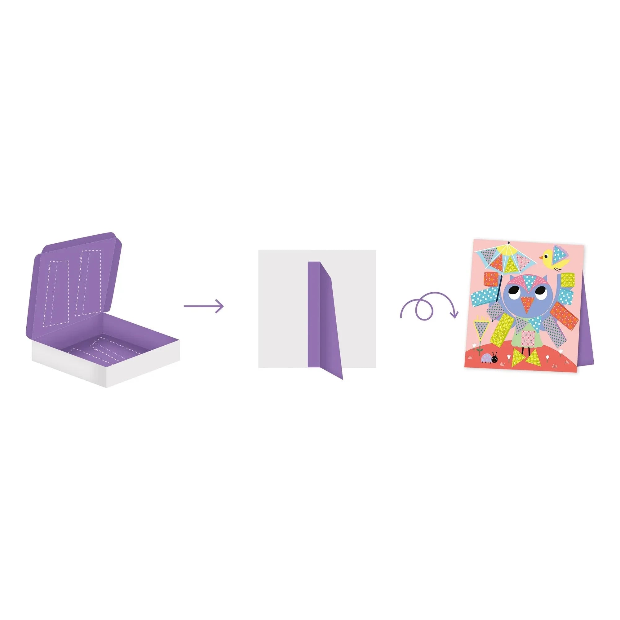Janod - Decoupage ve kolaj - Janod x Hachette