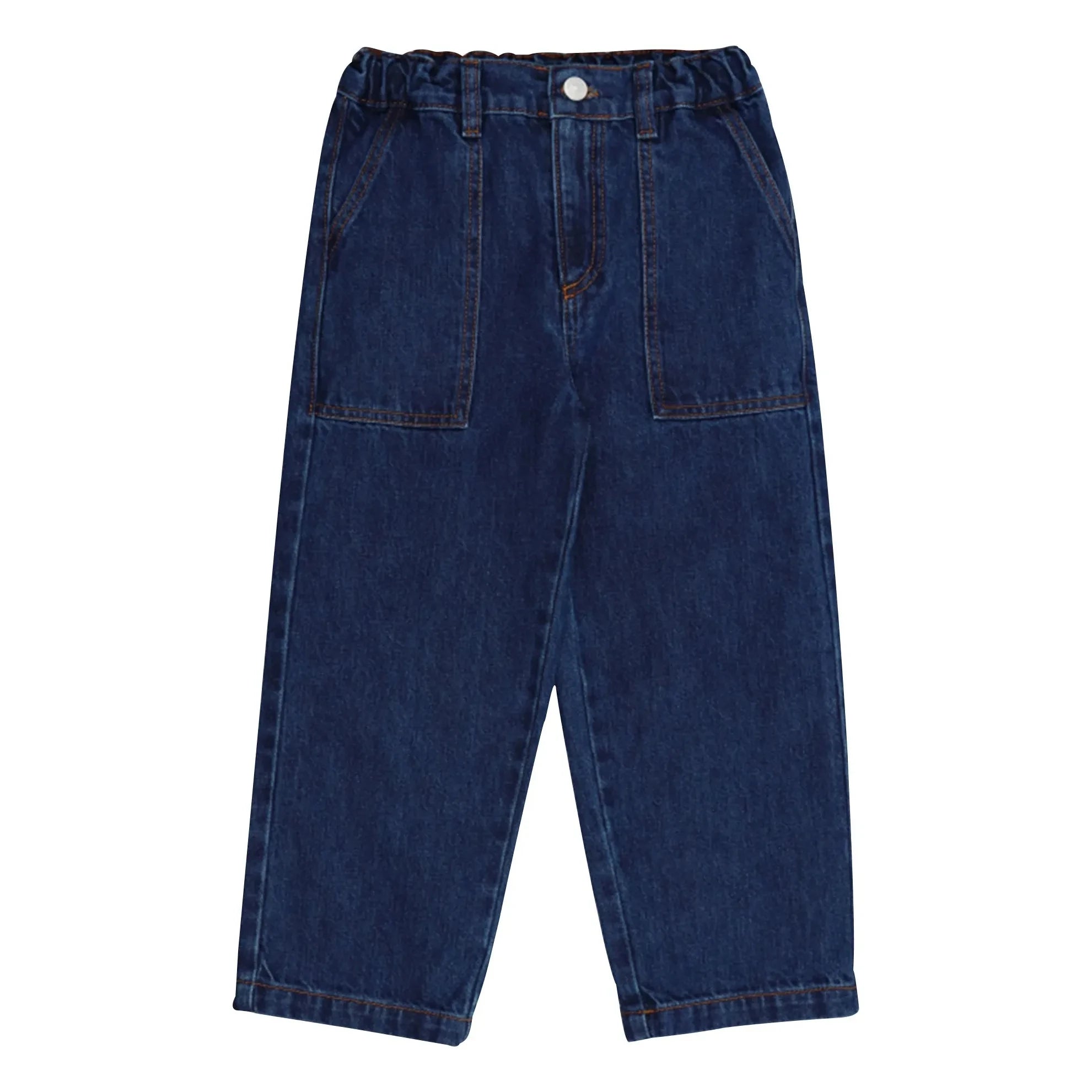 the new society - Organik Pamuklu Baggy Jean | Denim