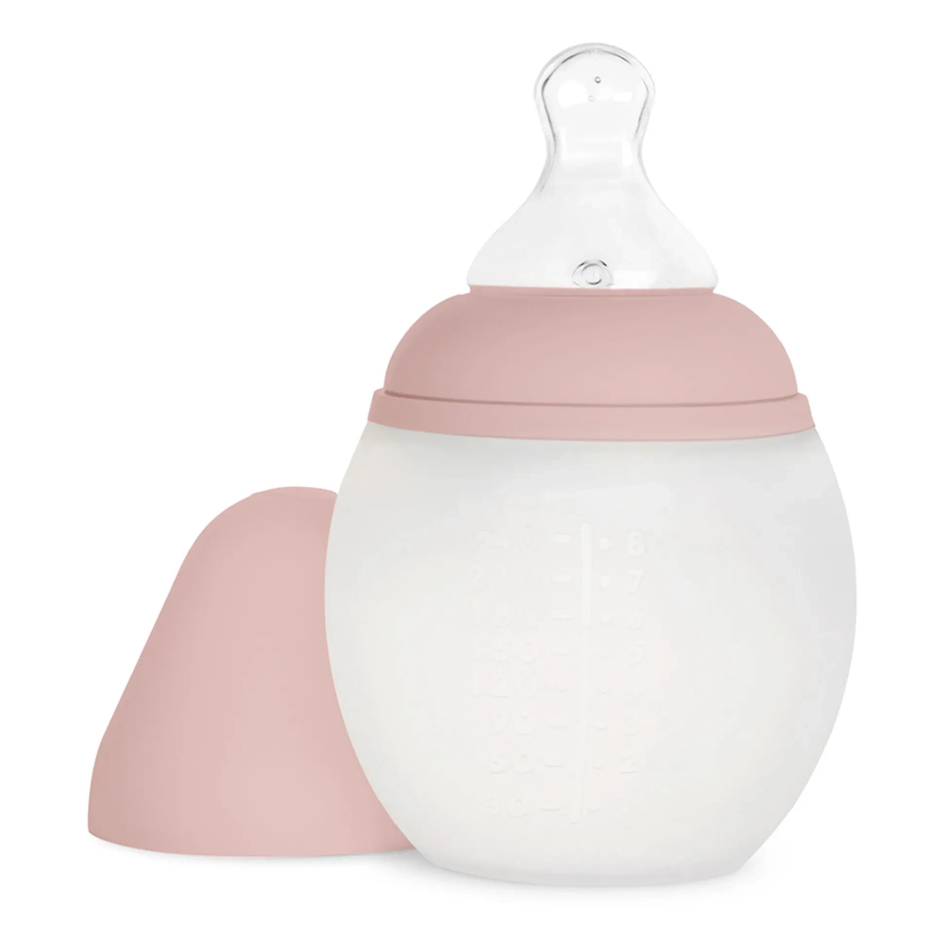Elhée - Orthodontic Pacifier Medical Silicone Bottle | Blush