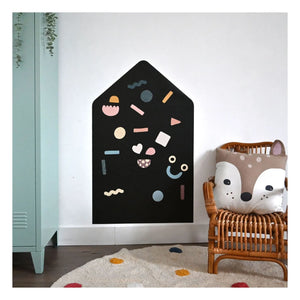 Ferflex - Magnetic wall panel set with 21 geometric shapes for home and office