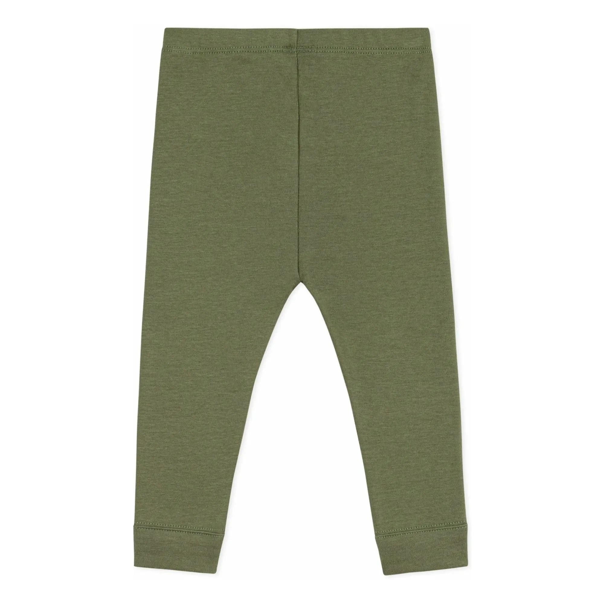 Petit Bateau - Organic Cotton Tights | Khaki