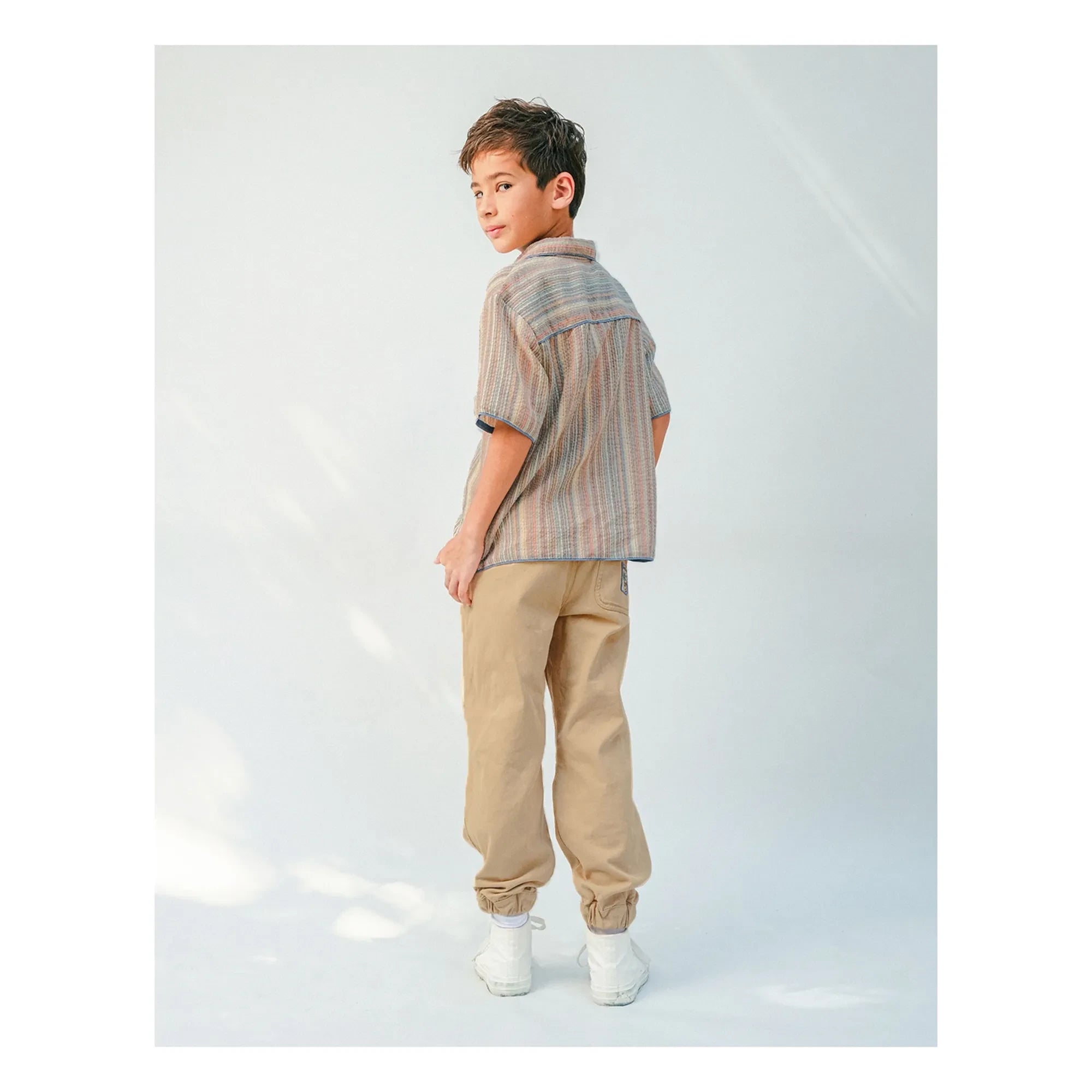 Gingersnaps - Matte Patch Pants | Beige