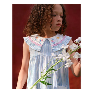 Goldie + Ace - Striped Sailor Dress | Blue