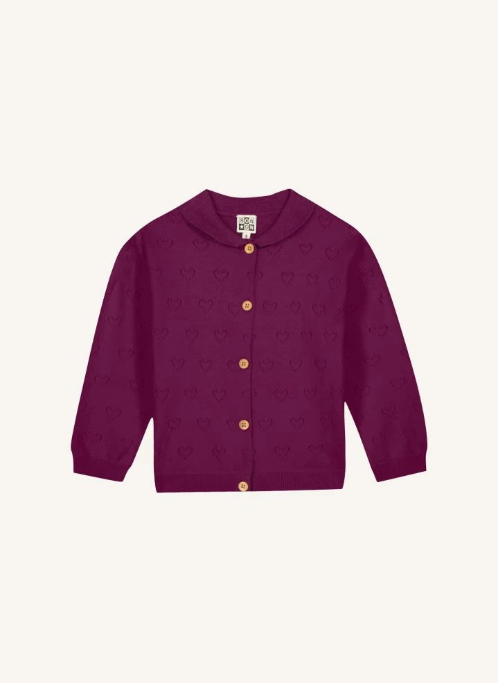Bonton - Lilou Hırka | Mor