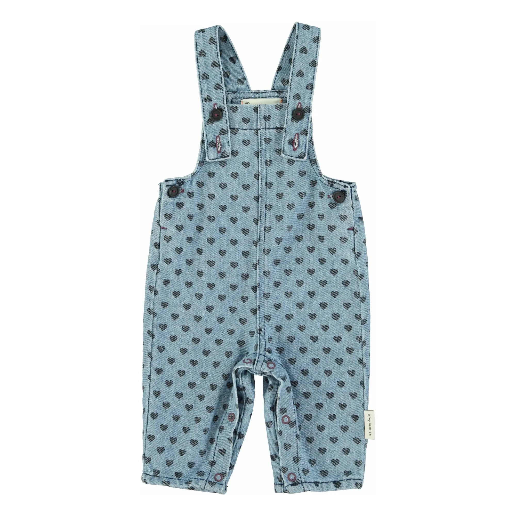 Piupiuchick - Jean-hemline jumpsuit | Light Blue