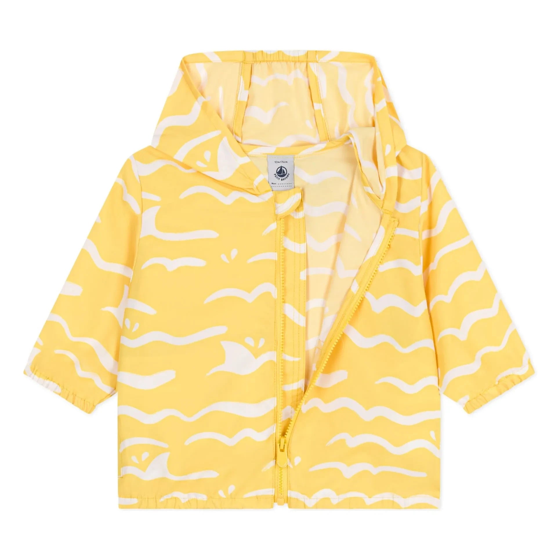 Petit Bateau - Barcelle Recycled Fiber Jacket | Mustard
