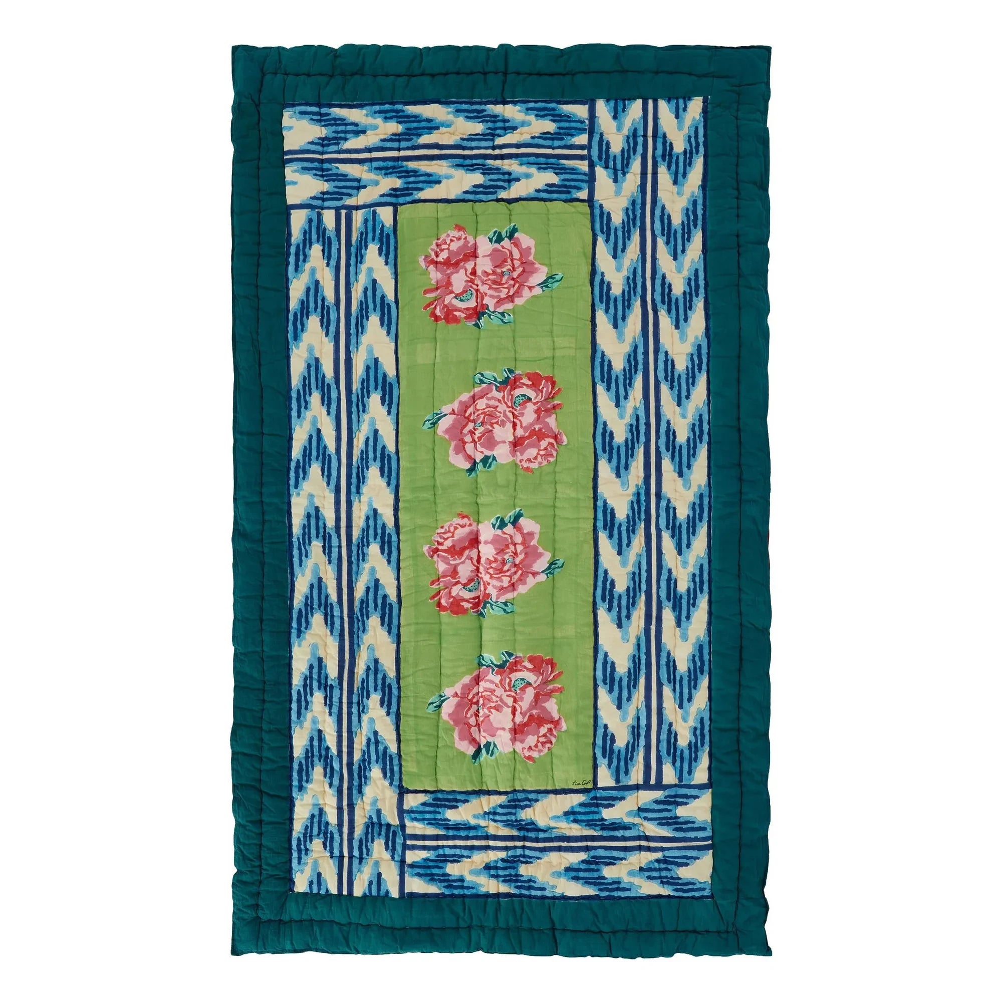 Lisa Corti - Nina Blanket | Blue