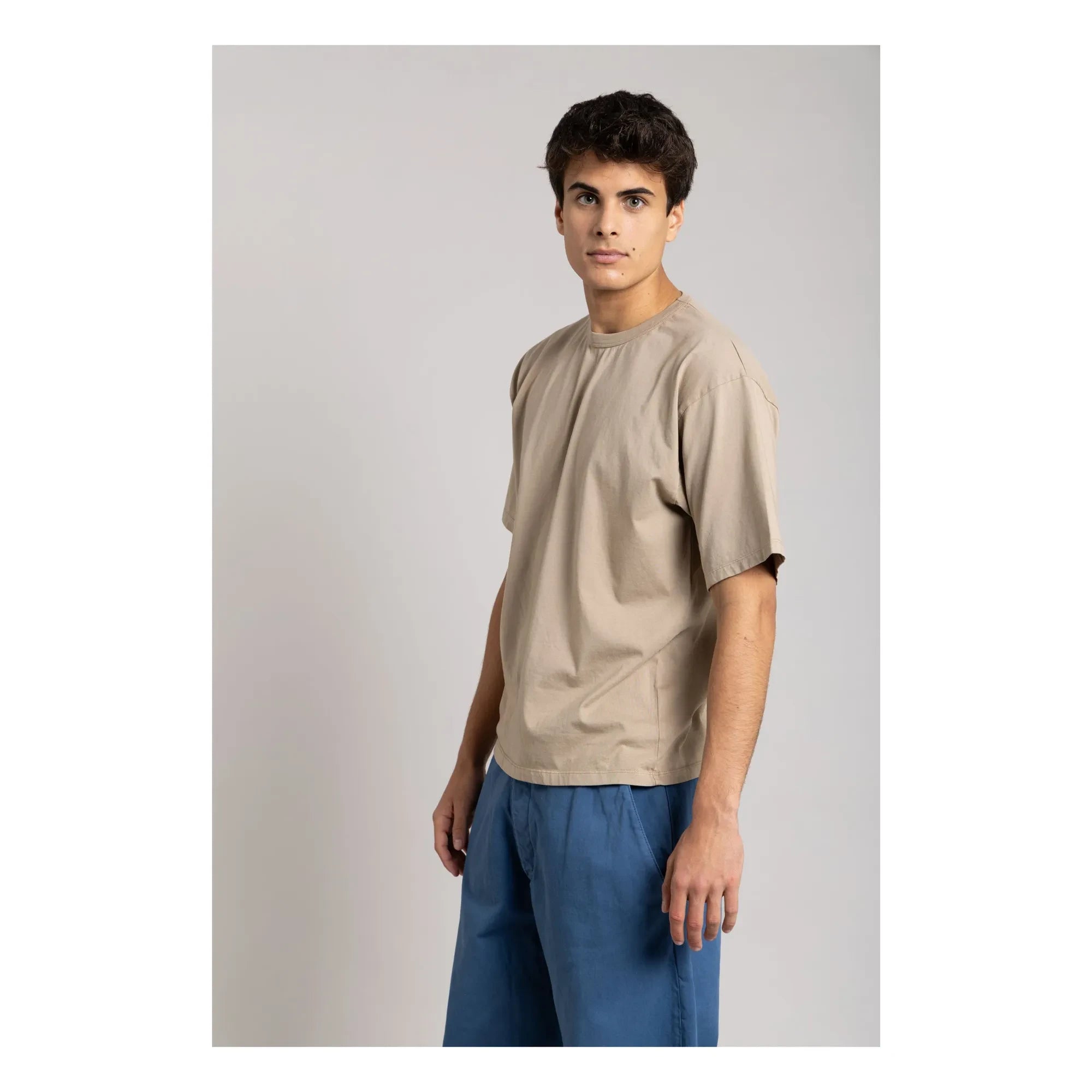 Smallable Man - Solal Organic Cotton T-Shirt | Dark Sand Brown