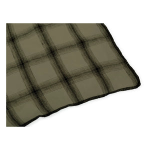 Le Monde Sauvage - Highland Washed Linen Duvet Cover | Khaki