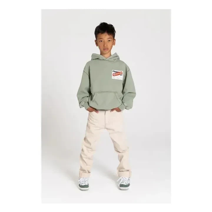 Finger in the Nose - Hope Organic Cotton Sweatshirt | Light Khaki