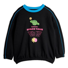 Mini Rodini - Space Tour organic cotton sweatshirt | Black
