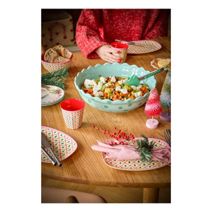 Rice - Melamine Bowl with Pine Trees | Cream