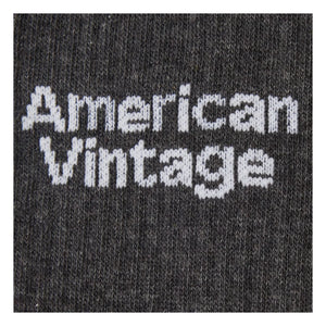 American Vintage - Clypsun Cotton Socks | Charcoal Gray
