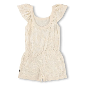 Molo - Avery Palm Romper | Ecru