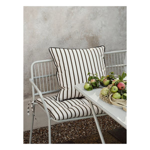 Broste Copenhagen - Franca Pillowcase | Frosted Brown
