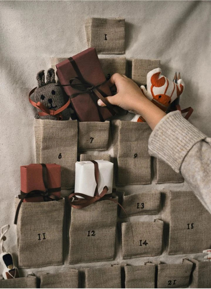 Ferm Living - Organic Cotton Pine Advent Calendar