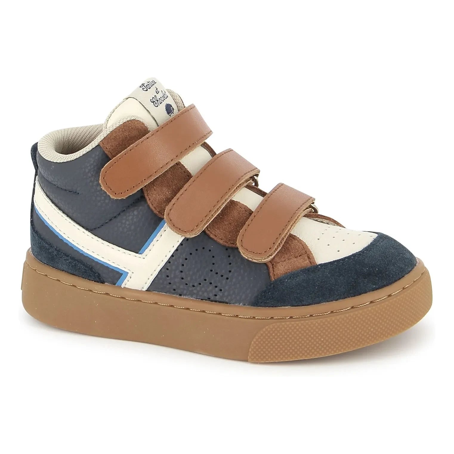 Tartine et Chocolat - Hi Easy Scratch Sneakers | Navy Blue
