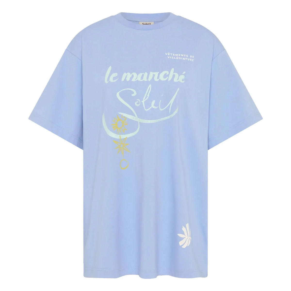 Soleil Soleil - Market T-Shirt | Blue
