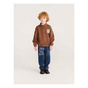 Bobo Choses - Organic Cotton Patch Trousers | Blue