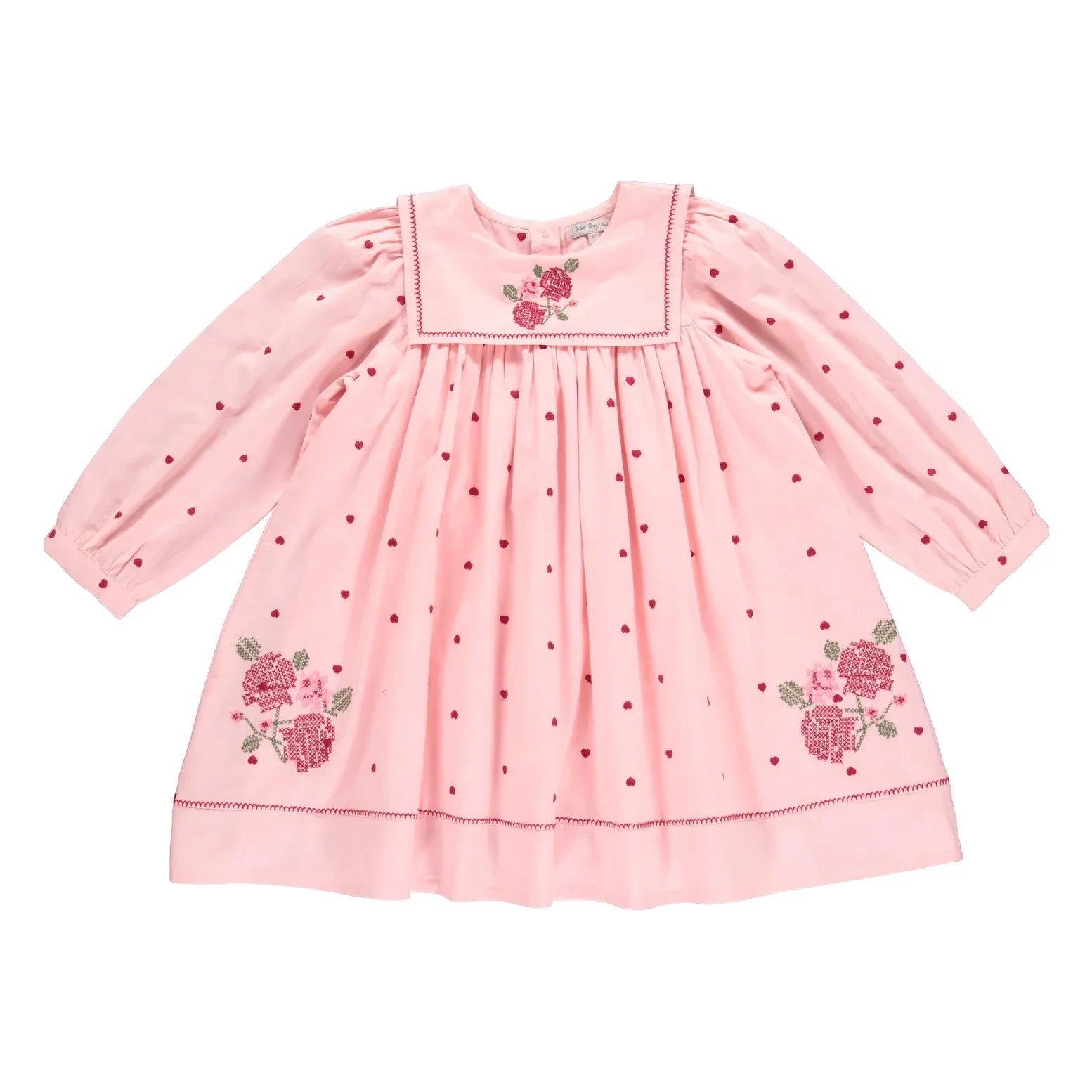 Bebe Organic - Gül Elbise | Pembe