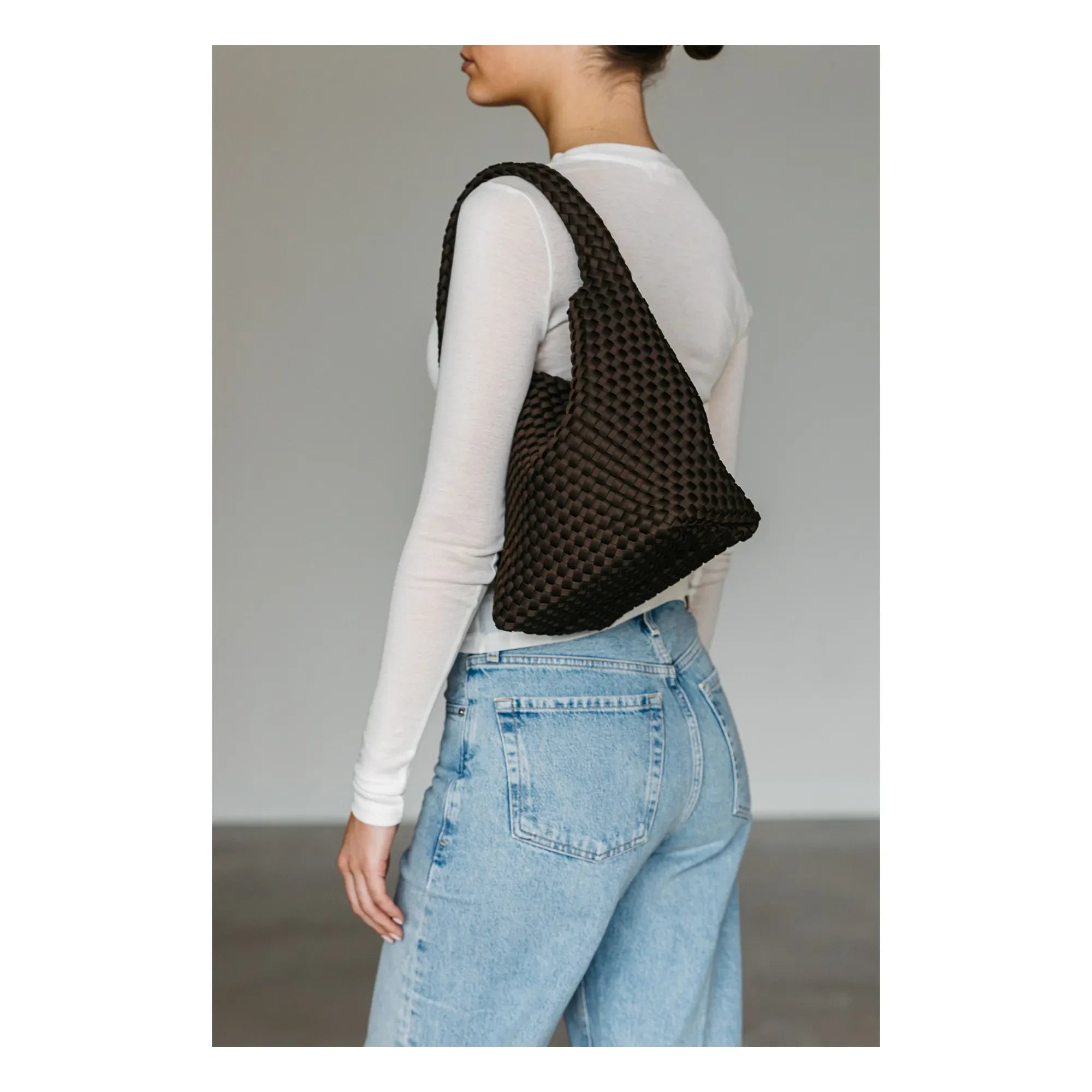 Marrea - Marrea Basket Bag | Dark Brown