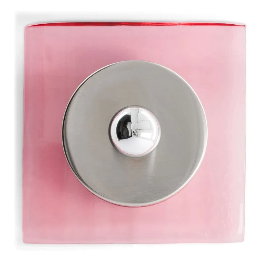 The Socialite Family - Marta Glass Wall Sconce | Pink