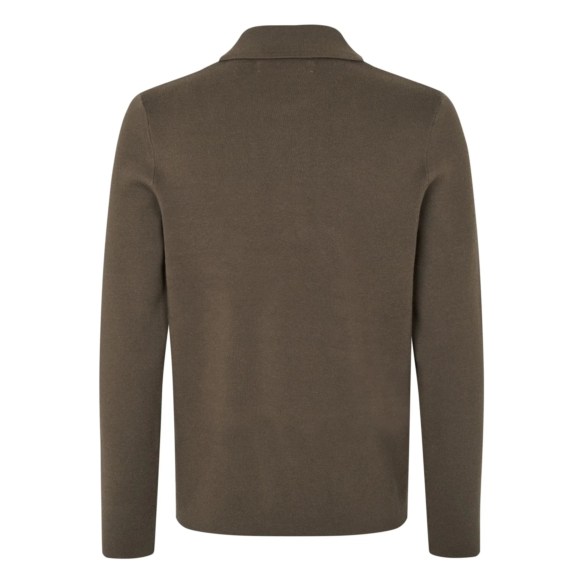Samsoe Samsoe - Polo Guna Demi Zip | Brown