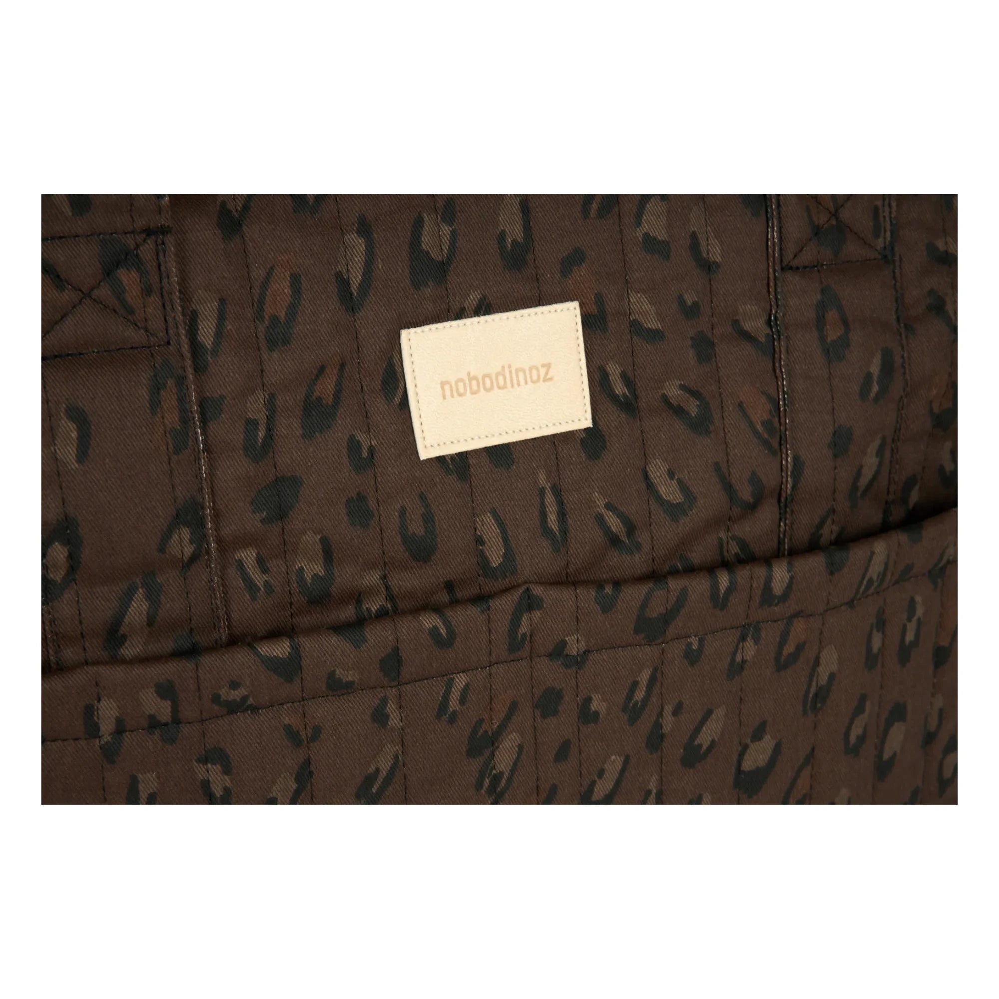 Nobodinoz - Hyde Park Baby Changing Bag | Leopard