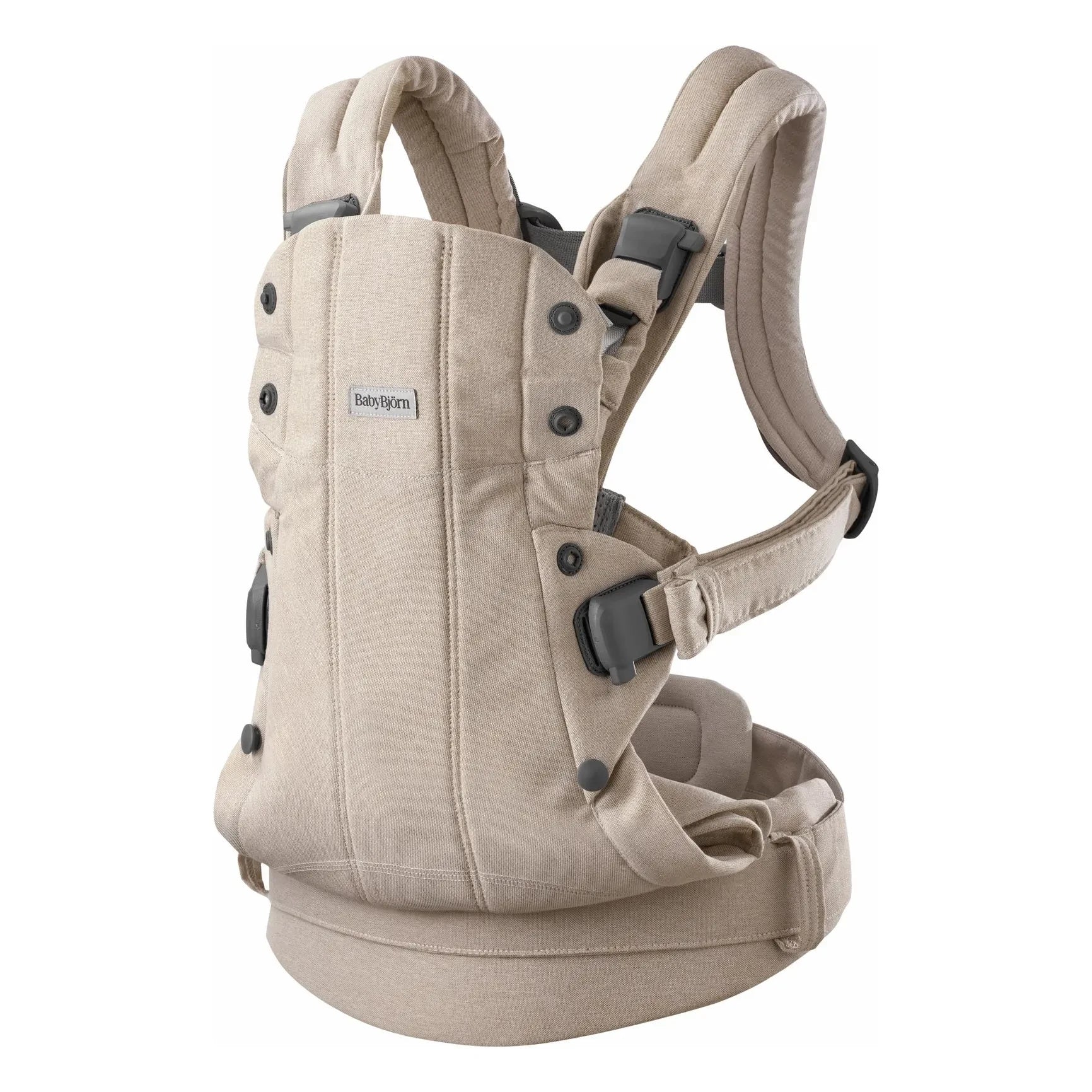 BabyBjörn - Mottled woven jersey baby carrier | Beige