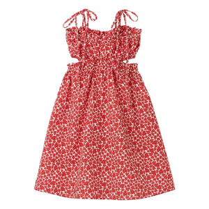 Fabula - Medium Heart Pattern Dress | Red