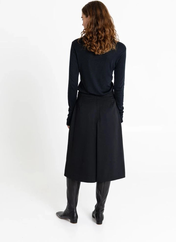 Smallable Woman - Margot Wool Skirt | Black