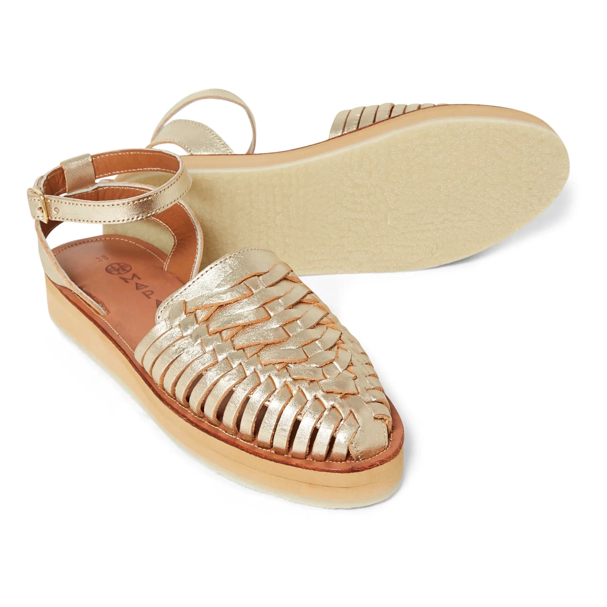 Mapache - Loma Sandal | Champagne