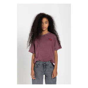 Finger in the Nose - Queen T-Shirt Made of Organic Cotton | Eggplant