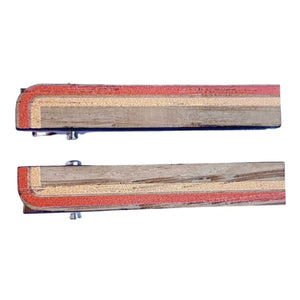 Beauw - Wooden Hair Clips - 2-piece Set | Orange