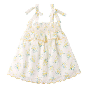 Gingersnaps - Katie Fleurie Baby Dress | White