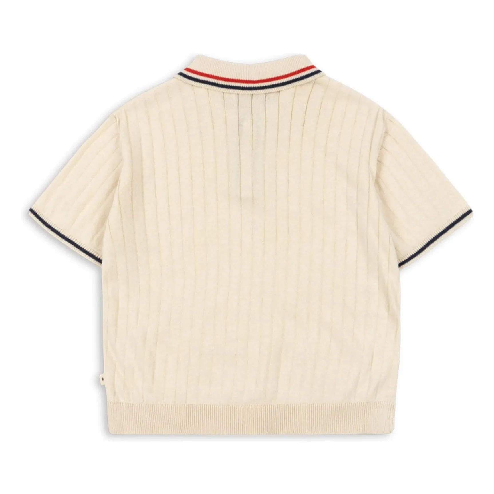 Konges Sløjd - Polo Mio Organic Cotton Knit | Ecru