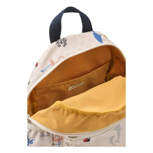 Liewood - Andreas Animal Backpack Made from Recycled Fibers | Ivory