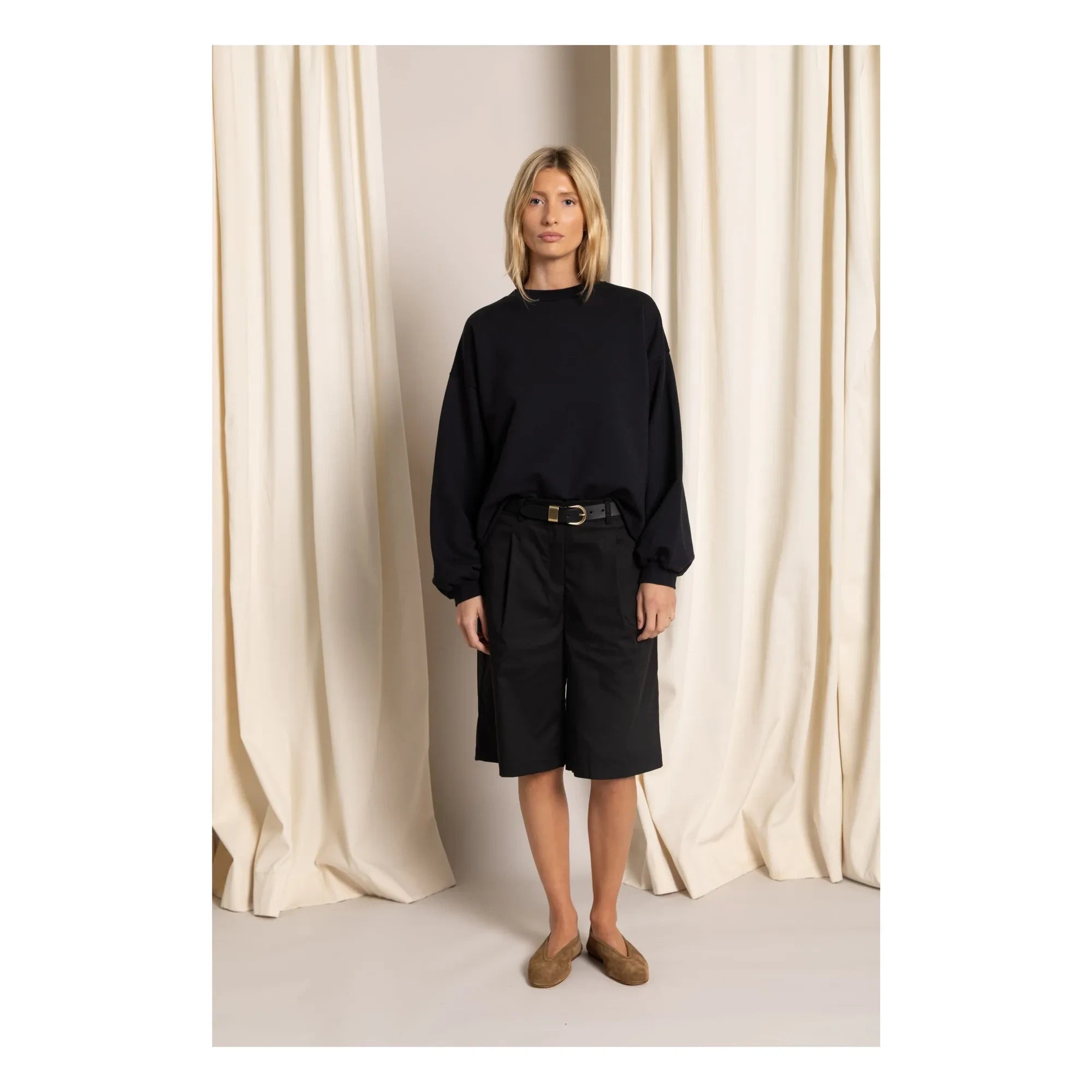 Smallable Woman - Bria organic cotton sweatshirt | Black