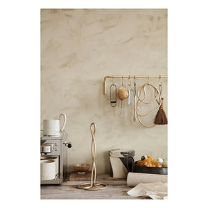 Ferm Living - Curvature Kitchen Paper Towel Holder | Gold