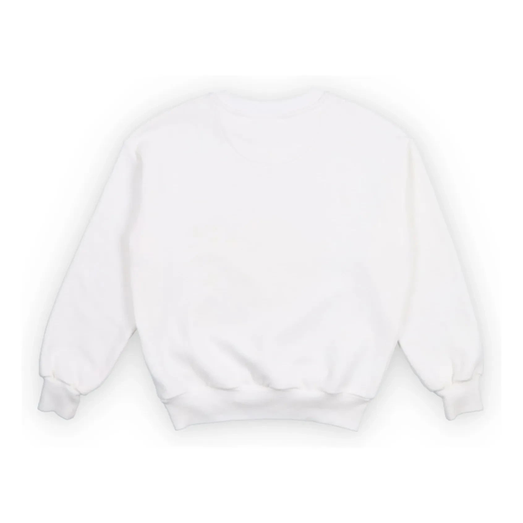 the new society - Smiley Sweatshirt | White