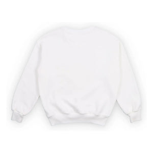 the new society - Smiley Sweatshirt | White