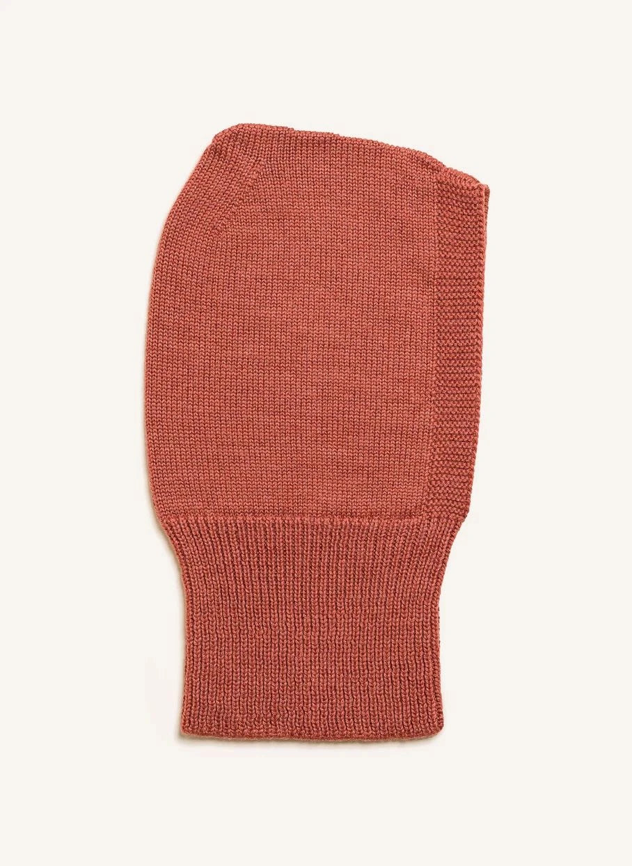Hvid - Eddy Merino Wool Balaclava | Brick Red