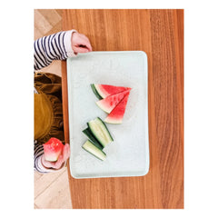 Hevea - Natural Rubber American Tray | Mint Green