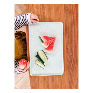 Hevea - Natural Rubber American Tray | Mint Green
