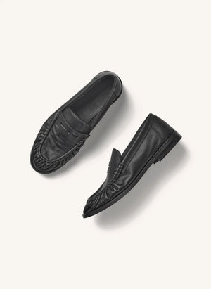 Garment Project - Charlie Leather Loafer | Black