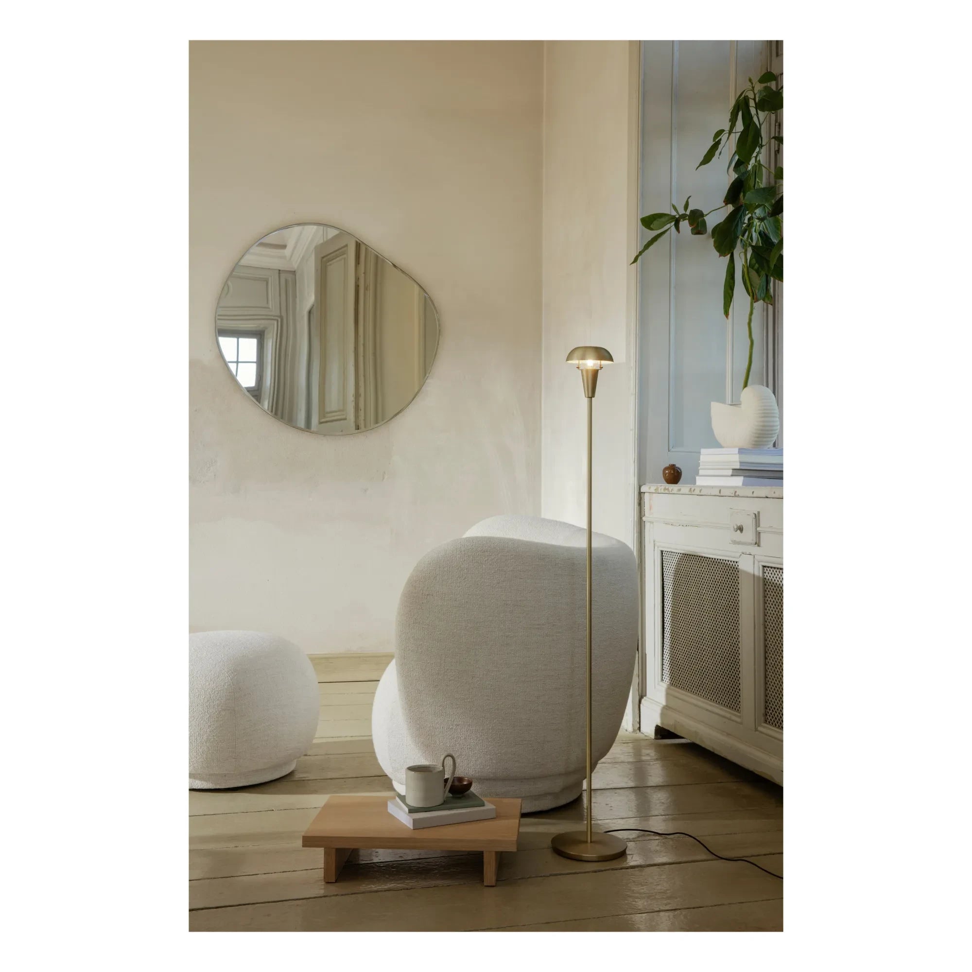 Ferm Living - Pond Mirror | White